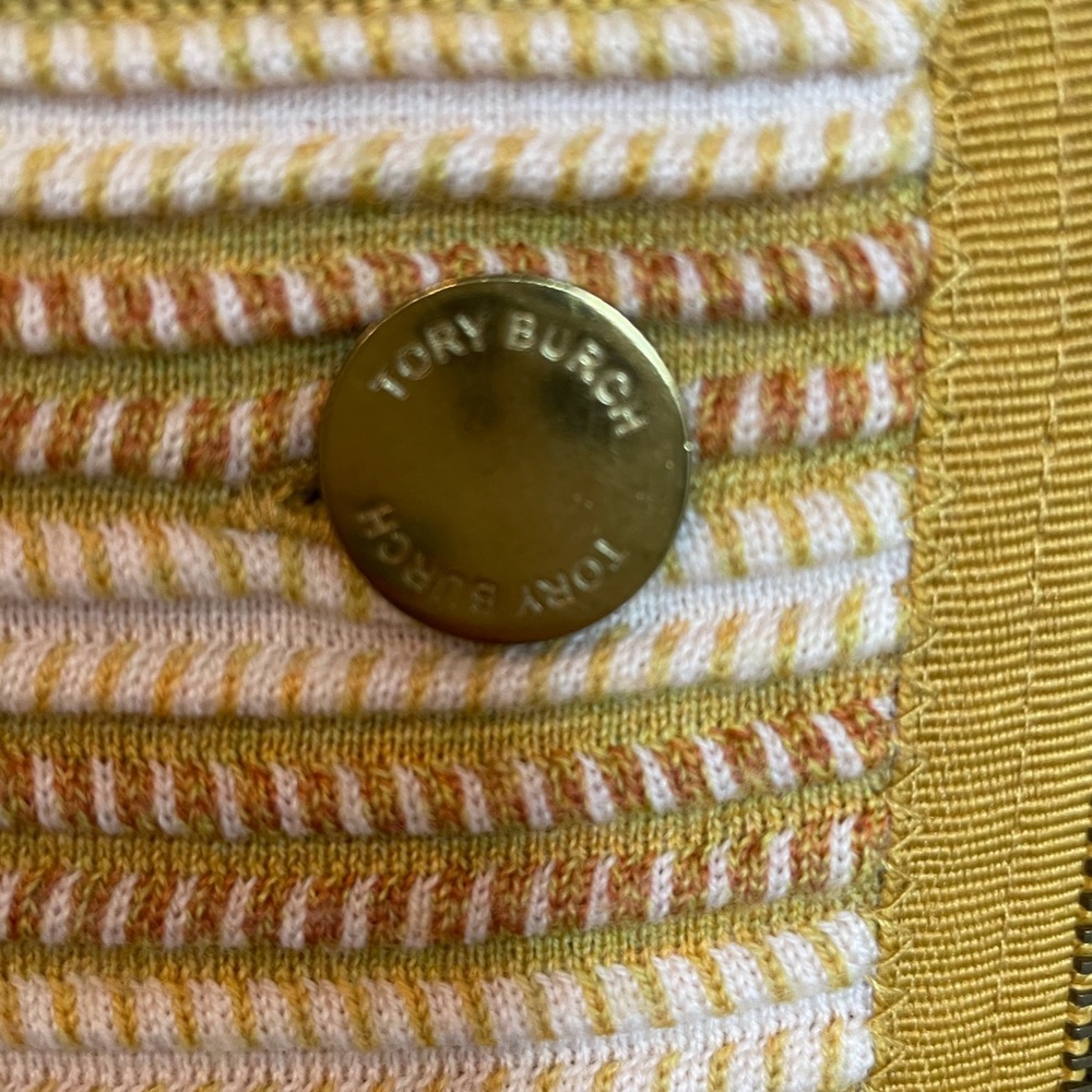 Tory Burch Wool Knit Jacket with Zip Front - Picture 3 of 7